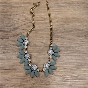 J. Crew Gold  Petal Necklace